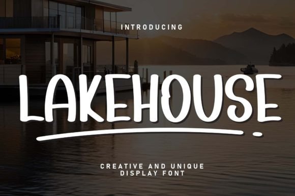 Discover Lakehouse: The Cool and Casual Handwritten Font