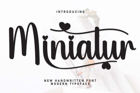 Discover Miniatur: A Timeless Handwritten Font for Elegant Designs