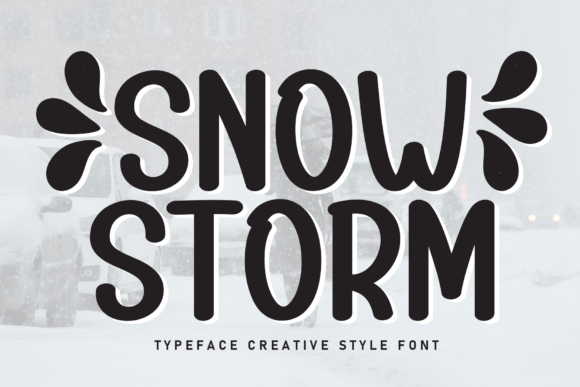Discover the Elegant Flow of the Snowstorm Handwritten Font