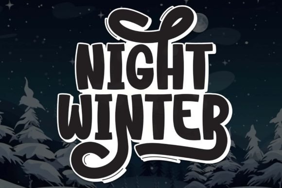 Night Winter: A Handwritten Font with Timeless Character