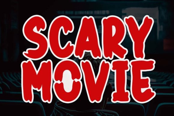 Scary Movie Font: A Quirky Display Typeface for Bold Designs