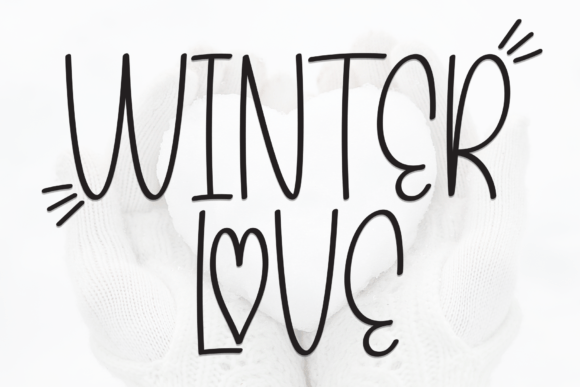 Winter Love Font: Capturing Cozy Charm in Every Design